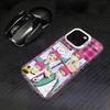 Anime S-Saiki Kusuo Phone Case For iPhone 16 15 14 13 12 11 Pro Max White Matte Laser Metallic Aurora Funda