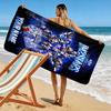 Custom Fcim Print Beach Towel, Large Soft Quick Dry Towel for Beach Camping Swimming