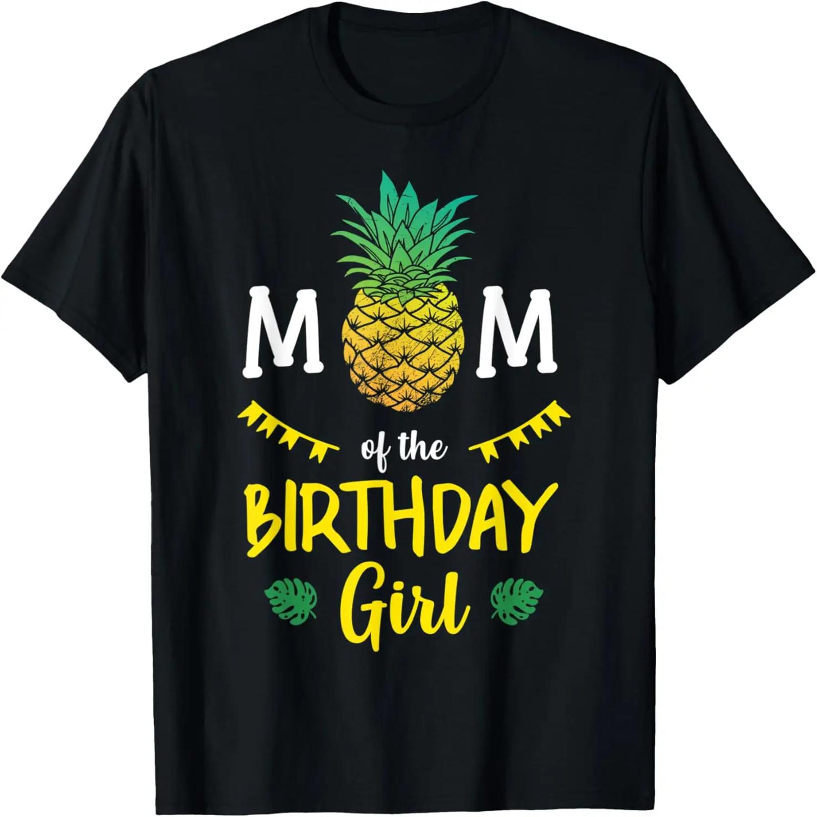 Футболка «Мама именинницы» с ананасом S