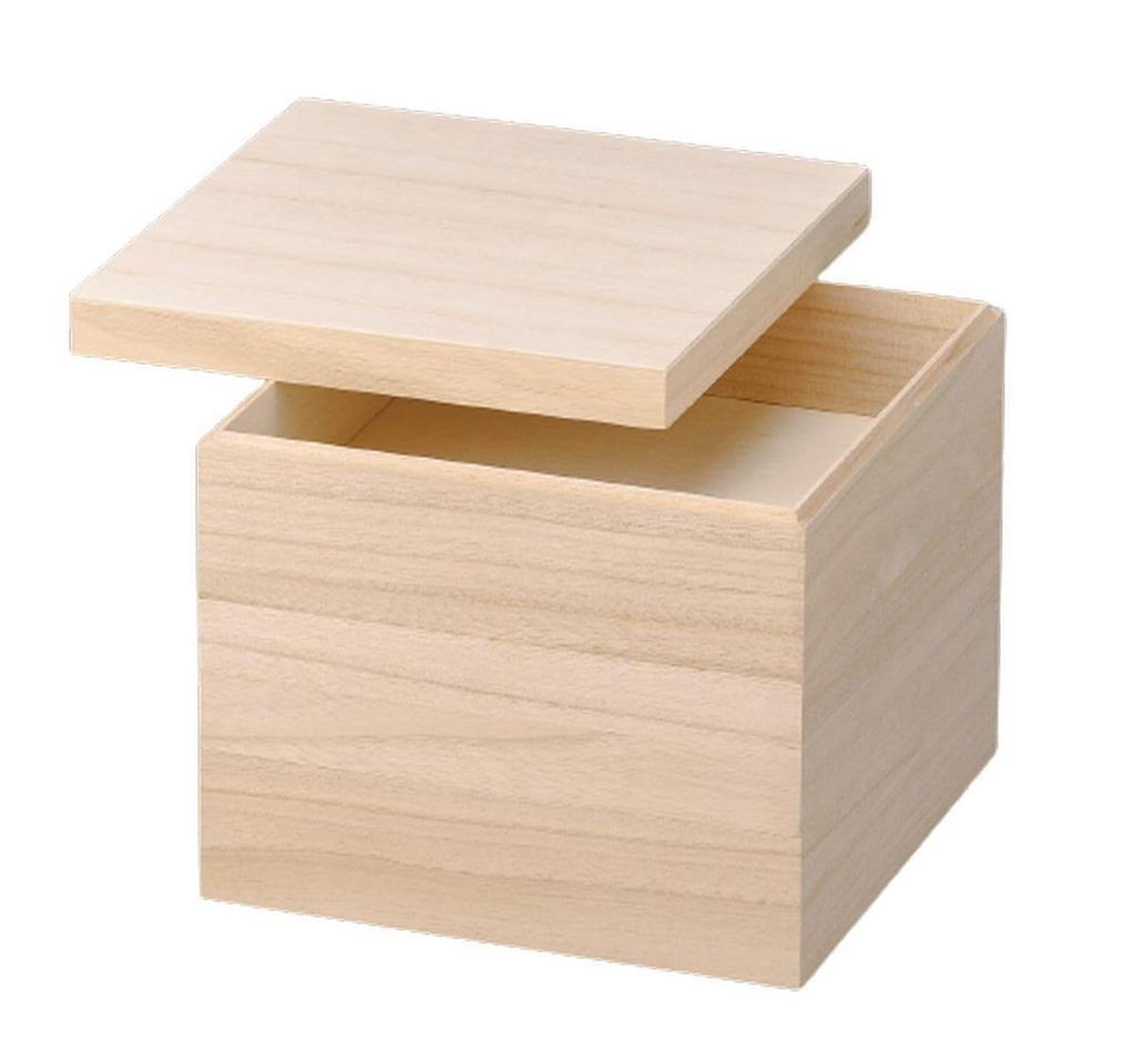 Outdoor Lunch Box Made In Paulownia X X J-kitchens (Lunch Box) Japan, 3-Tier, 7-inch Wooden, Wood, 22.0cm 22.0cm 17.6cm