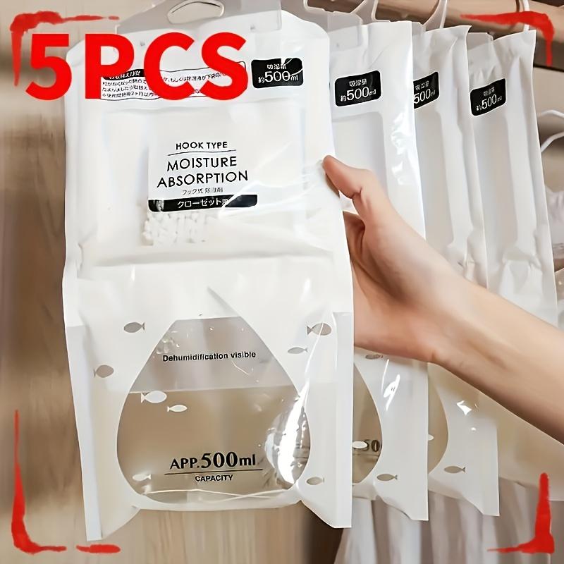 

Hanging Dehumidifier Bag Moisture Absorber Damp Proof Mold Prevention Large Pack Household Desiccant for Closet Dorm