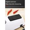 1pc USB Charging Electric Sharpener Featuring 5 Sharpening stone Slip Base functional