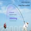 Iosn 5.5H Ultra-Light Carbon Fiber Telescopic Fishing Rod