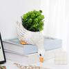Creative Animal Shape Succulent Planter Pots Artistic Planter Great for Indoor and Outdoor Decors with Drainage Hole