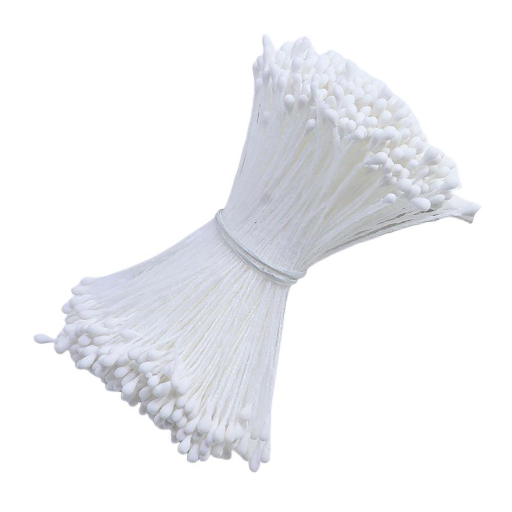 380 pcs: 1mm Matte Flower Centers & Imitation Plaster Stamens for Roses, Lilies
