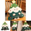 Christmas Tree Man Plush Pillow With Pp Cotton Filling For Holiday Home Decor