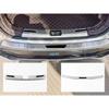 Car Style Rear Bumper Guard Door Sill Threshold Welcome Pedal Trunk Plate For MG RX5 Max RX5 Plus/Roewe RX5 Max RX5 Plus 2016 +