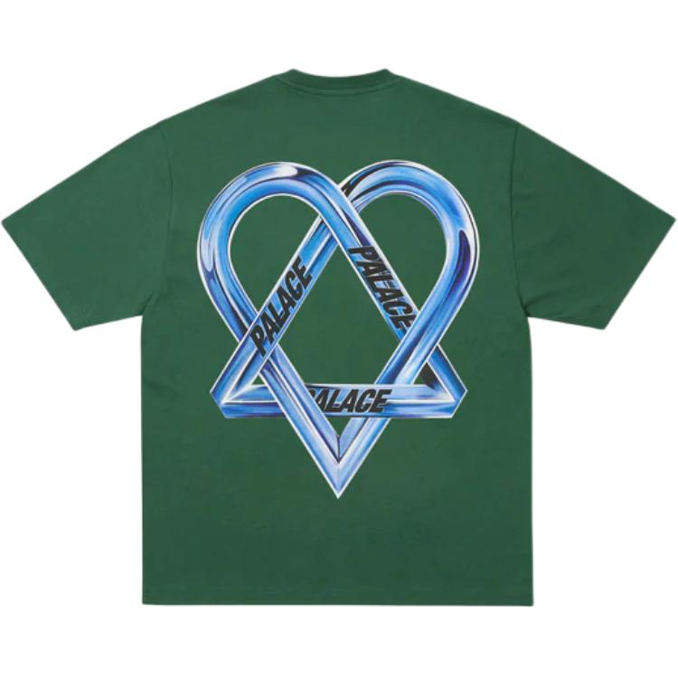 

Palace Tri-Gram T-Shirt Green Unisex Tops P29TS098 L