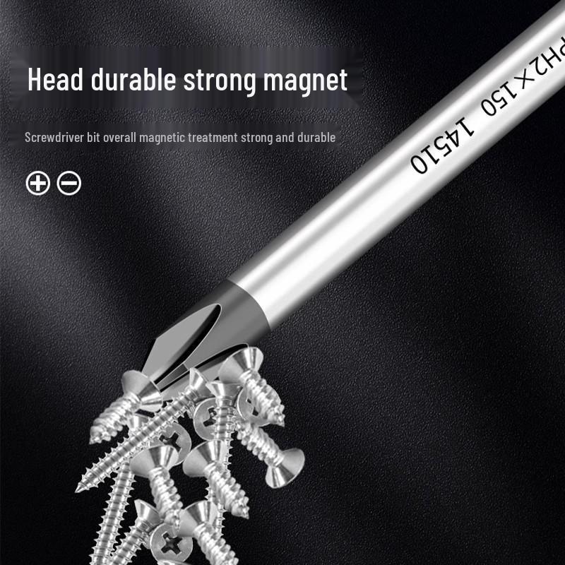 Baolian Industrial-Grade Magnetic Screwdriver Set – Super Hard Phillips & Slotted Collection