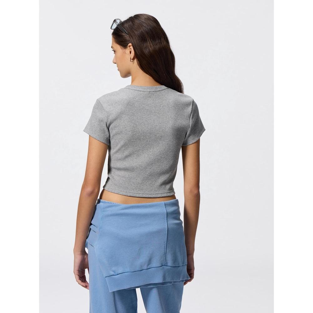 GU by Uniqlo Rib Mini T