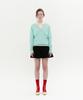 MAGGIE Shiny V-Neck Pullover (Mint)