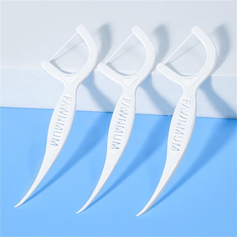 FAWNMUM Youth Individually Wrapped Dental Floss Picks