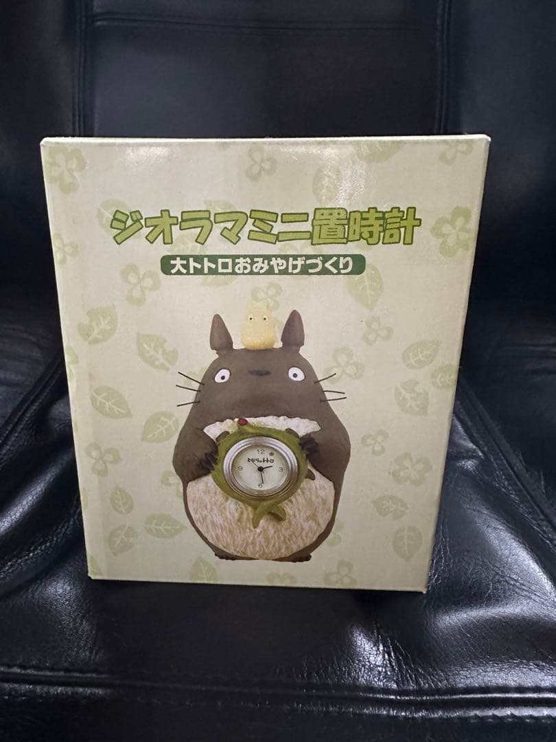 

[Б/У] Мини-диорама Ghibli Тоторо, настольные часы