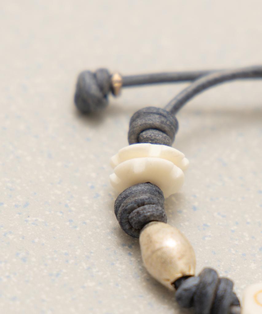 Towtow Archive Etched Bracelet (Resilience) Gray