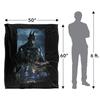 Batman Arkham Knight Batcycle Blanket