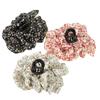 Large Fabric floral patterns Hair Clips Hairpin Fashion Hair Accessories Hair Claw For Women Girl