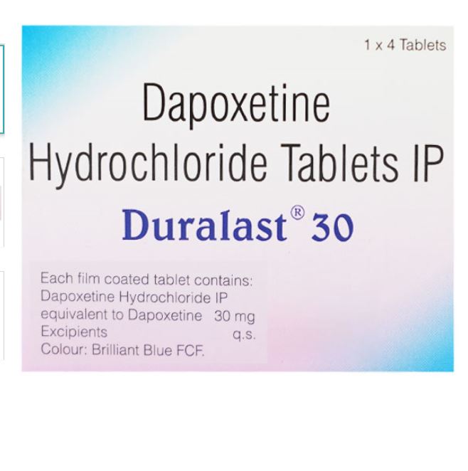 

Duralast-30 Men s Health Care 4 Tablets