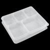 Disposable 5-Compartment Takeout Lunch Boxes