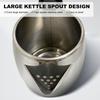  -border e-commerce supply foreign trade export border trade  -border wholesale 2.0L stainless steel electric kettle Silver gray