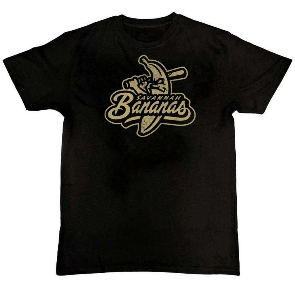 VTG Savannah Bananas Graphic Print Mens Unisex 100% Cotton T-shirt Mens Tees Top