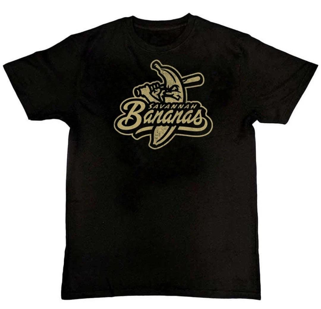VTG Savannah Bananas Graphic Print Mens Unisex 100% Cotton T-shirt Mens Tees Top 2XL