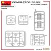 MiniArt Scale Diorama Accessory Generator Fuel Can Set Plastic Model MA35662 1/35 PE-95 &