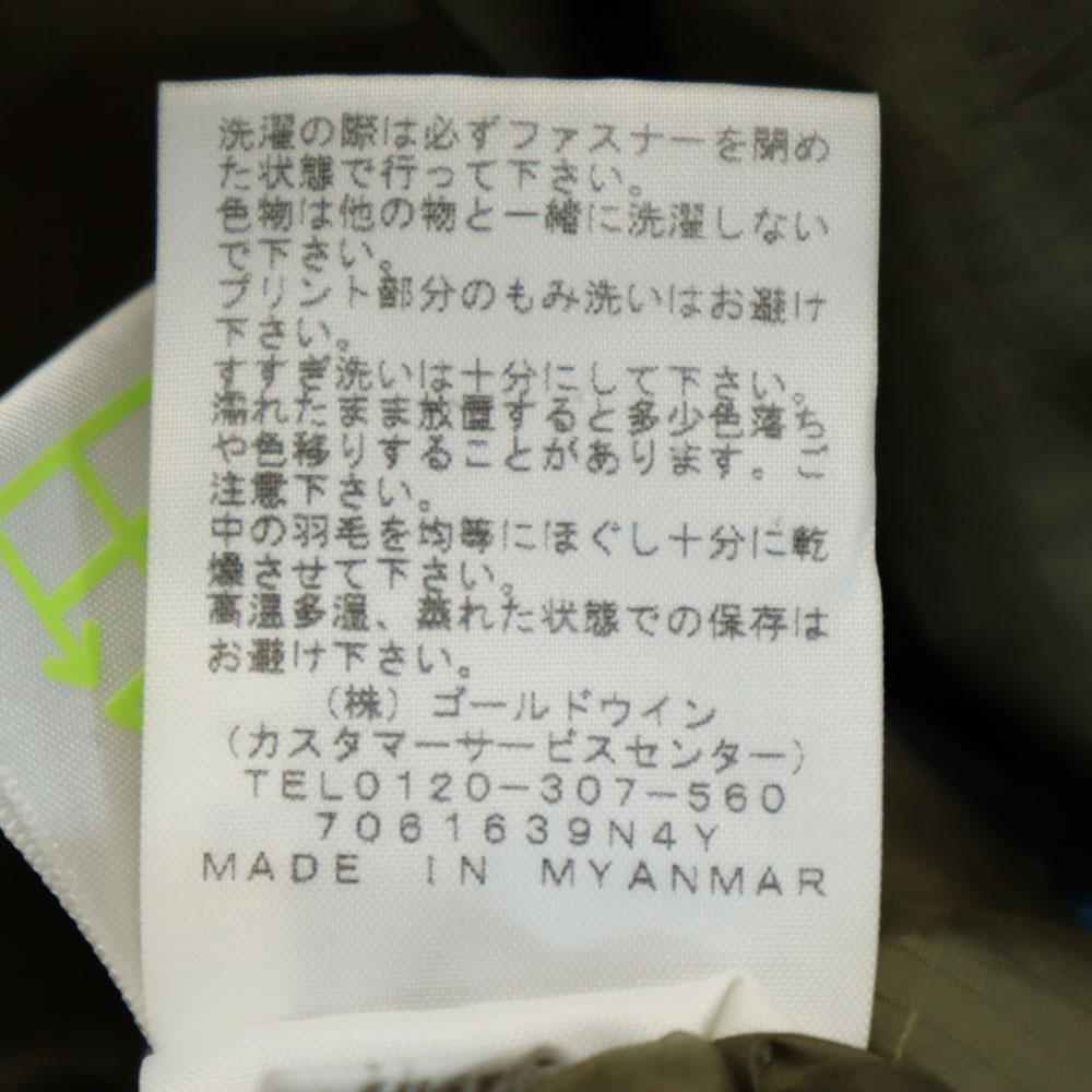 The North Face NDW91764 Windstopper Down Coat M Khaki Outdoors Women Used