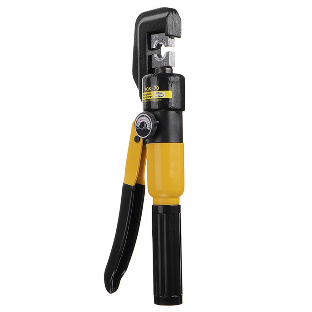 Hydraulic Crimping Tool Cable Lug Crimper Plier Hydraulic Compression Tool YQK-70 4-70mm2 Pressure 5-6T