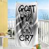 Ronaldo's Golden Legacy Beach Towel Super Soft Microfiber Quickdry Fabric Comfortable Lightweight