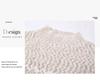 Women's Autumn/Winter Snowflake Pullover Sweater with Semi-High Neck