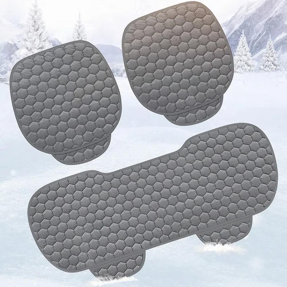 Anti-Freezing Car Plush Seat Short Plush Square Cushion Comfortable Car Seat Cushion  Car