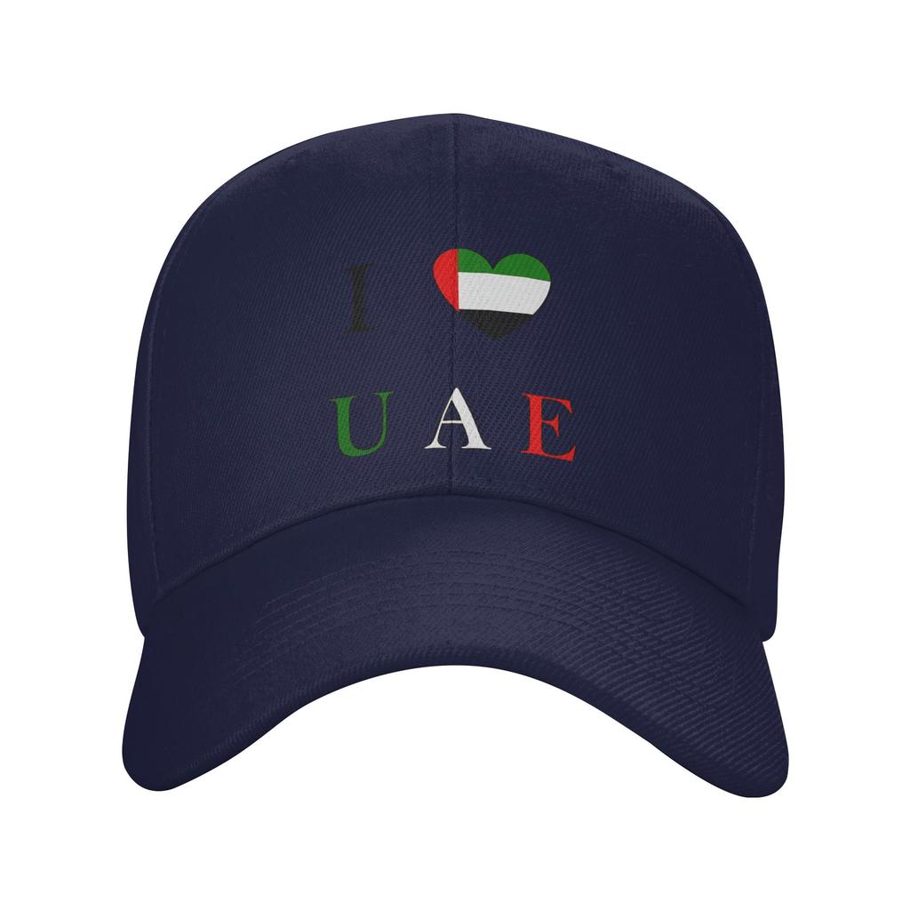 J'aime EAU Émirats Arabes Unis Casquette de Baseball Soleil Été Décontracté Hip Hop Casquettes Pour FeUnisexe Unisexe Chasse Camping Casquettes de Baseball