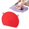 Anti-Bacterial Semi-Circular Cutting Board Food Grade Kitchen Chopping Block Fruit
