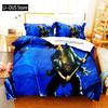 Hip Hop Heavy Metal Maiden 3-piece Cartoon Anime Duvet Cover Sets For Adult Boy bedroom Luxury Printed Bedding Set