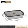 304 Stainless Steel Fresh-Keeping & Storage Box for Refrigerator, Ingredients, Picnic, and Lunch.