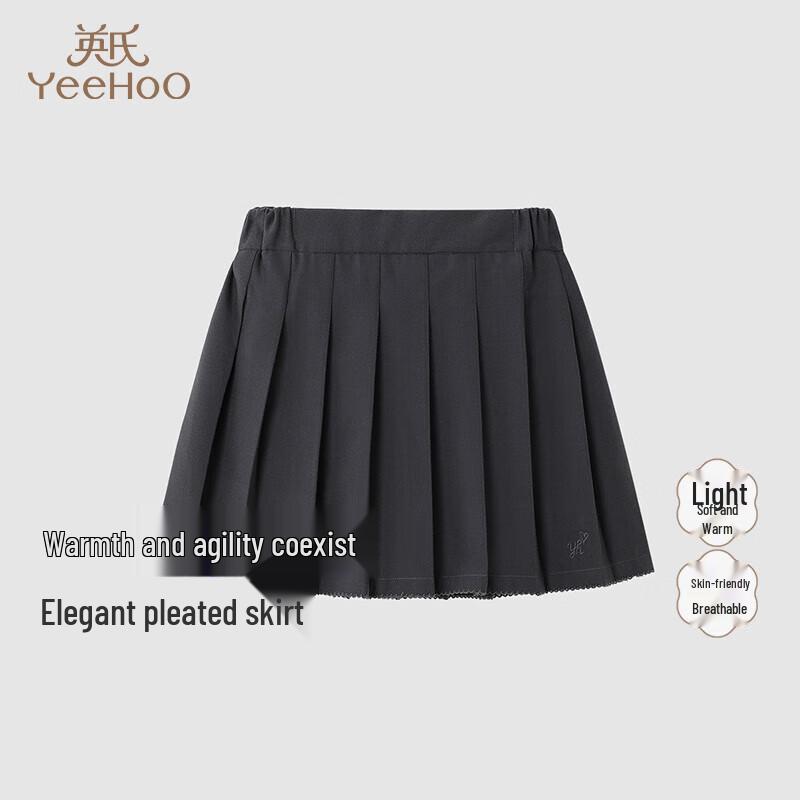 YEEHOO Girls Pleated Skirt 120CM