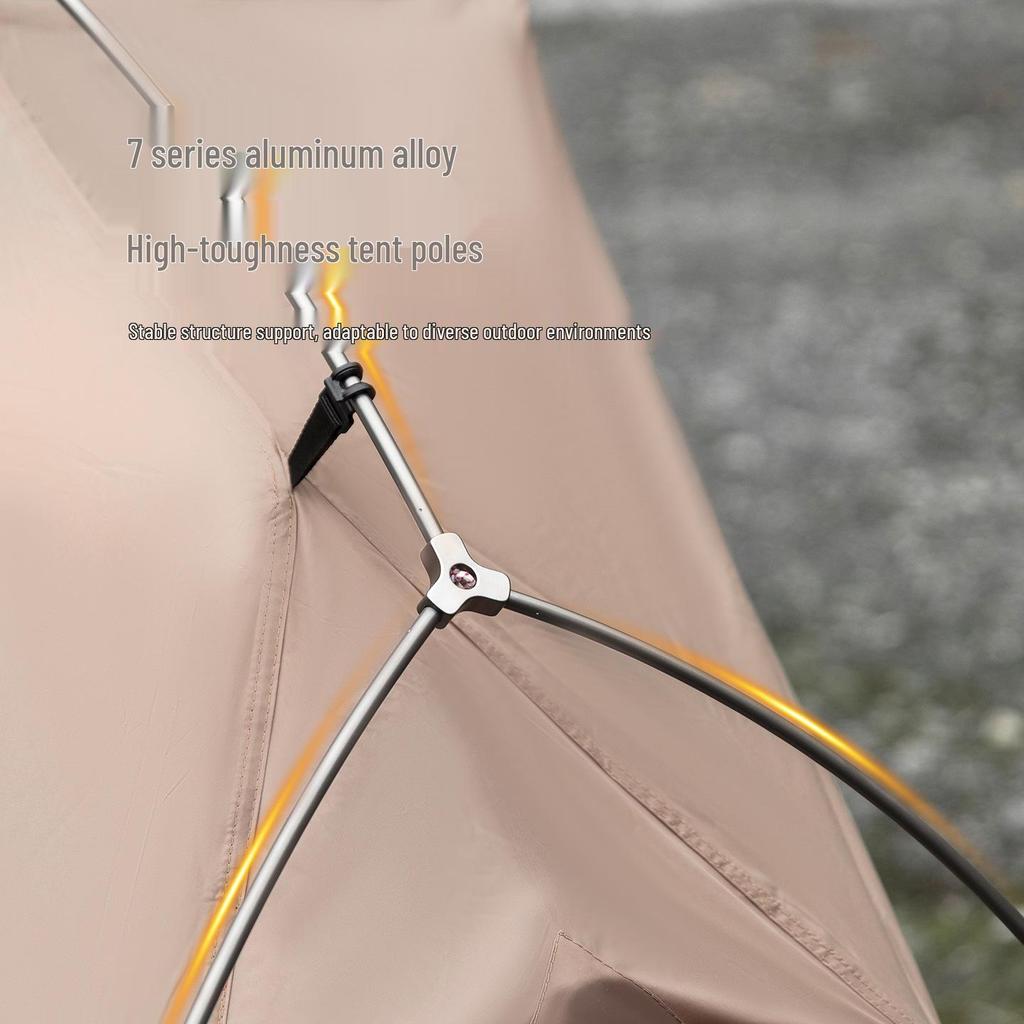 Mountain Guest Military Cot Tent: Lightweight, Waterproof, Single-Person Outdoor Camping Tent