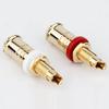 Gold-Plated Solderless Speaker Terminal Post 0763 for Amplifier/Speaker Wiring