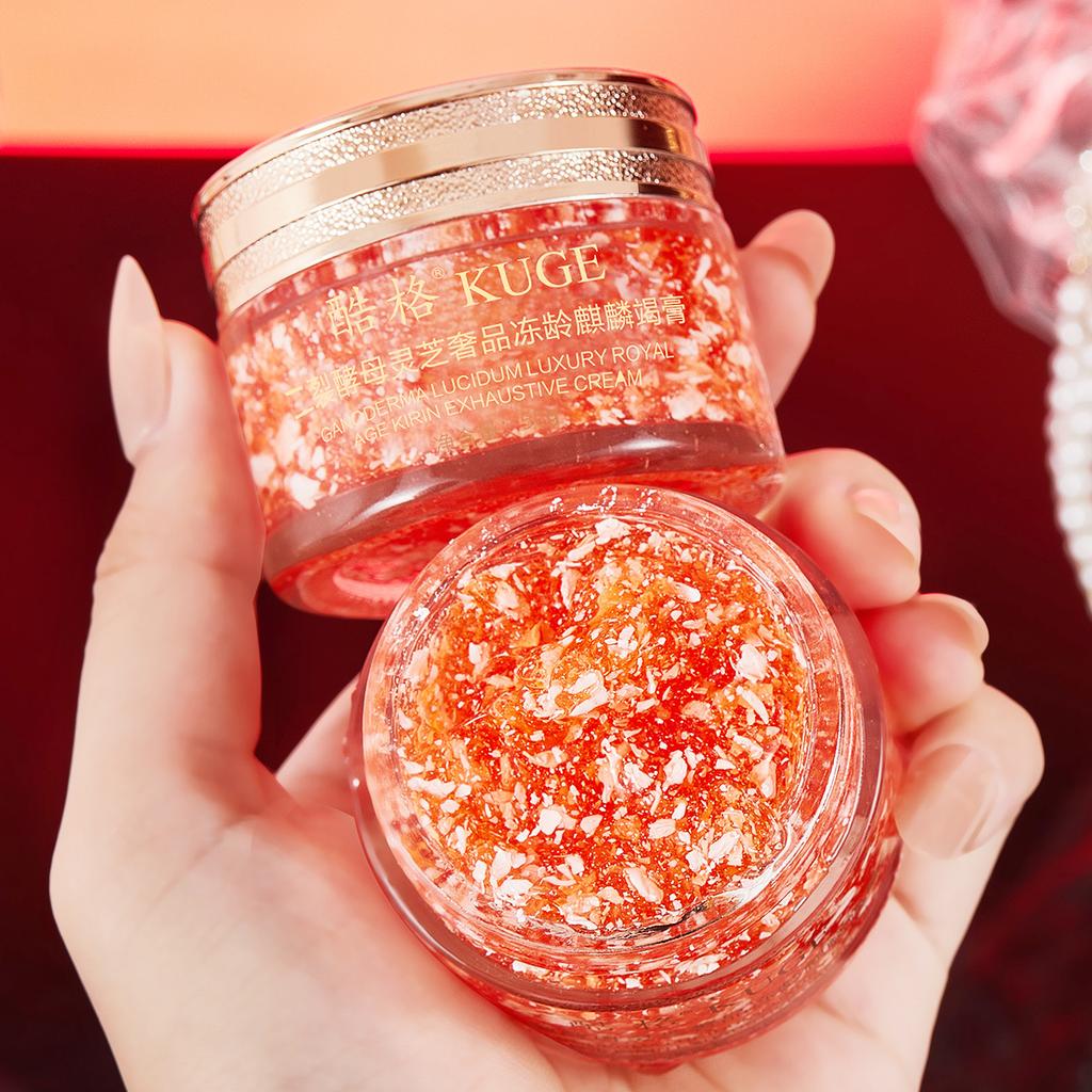 Sadoer Reishi Dragon Blood Anti-Falten-Feuchtigkeitscreme für nährende und strahlende Haut