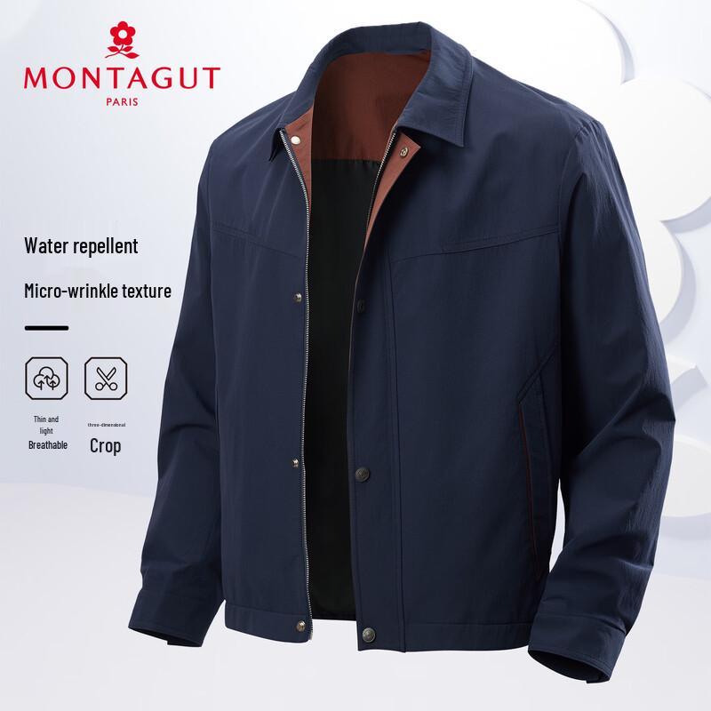 MONTAGUT Men s Lightweight Business Casual Jacket 52