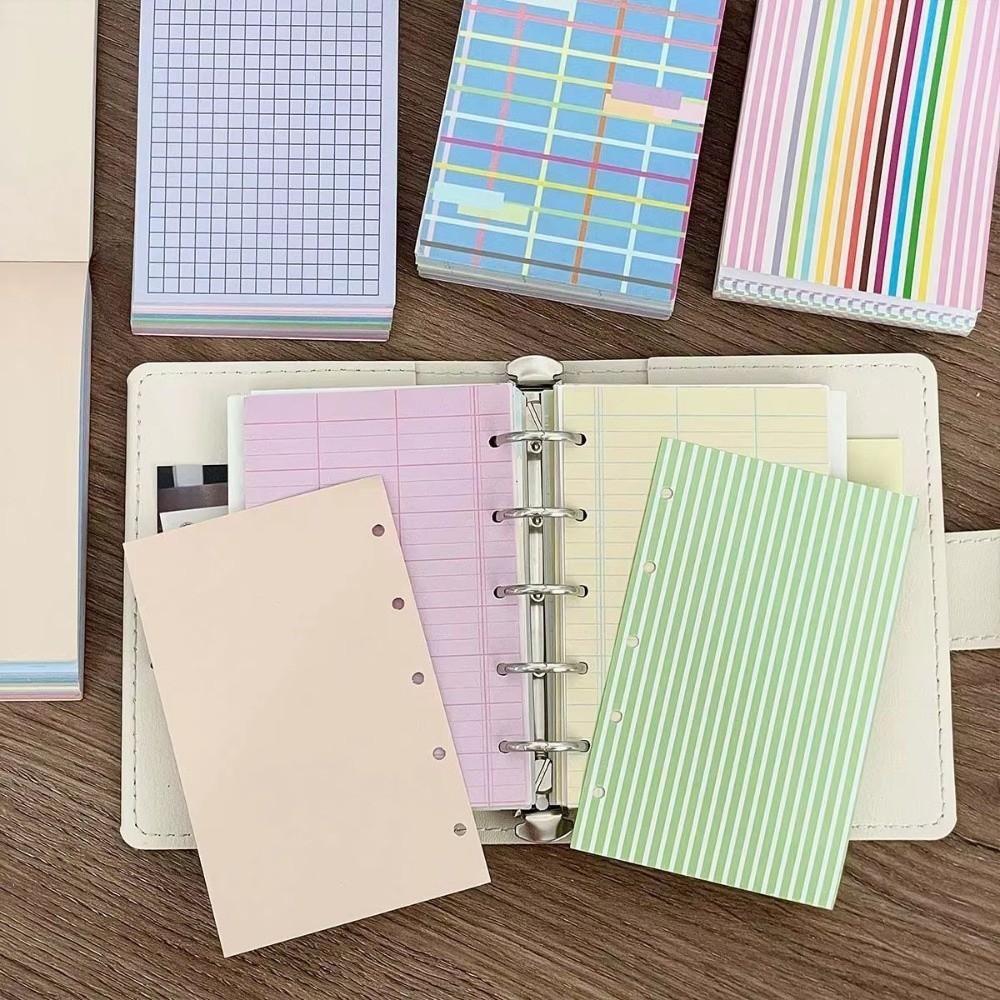 Planner Inserts Inside Paper M5 Tearable Notepad 120 Sheets Colorful Notes Stationery Memo Pad