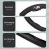 Perforated Breathable Leather Car Steering Wheel Cover Accessories For BMW E90 G80 M3 G30 M5 F82 F83 F20 F21 G42 F95 F96 G06 G07