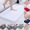 Thick Absorbent Water Microfibre Bath Mat Washable Non Slip Plush Mats Bath