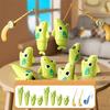 1 Set Children Fishing Board Game Kit with 2 Rods 8 Retractable Fishes Ruler Toddlers Boys Girls Educational Multi-player Interactive Fishing Toy