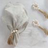 Pearl Table Decoration Rustic Decor Towel Rings Decoration Accessory Napkin Rings Towel Buckle