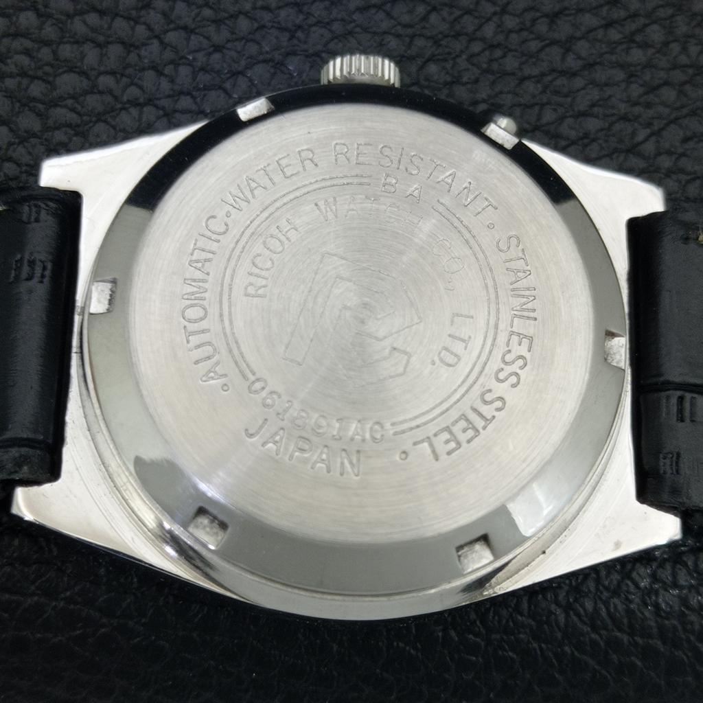 VINTAGE RICOH R31 AUTOMATIC JAPAN MENS ORIGINAL DIAL WATCH a707989-1