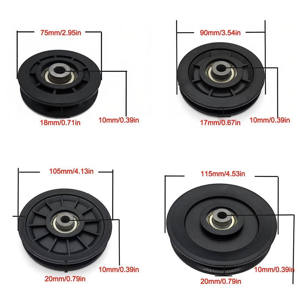 Integrated Gym Pulley Wheel Heavy Duty Fitness Bearing Professional Bearing Wheel  Gym Equipment