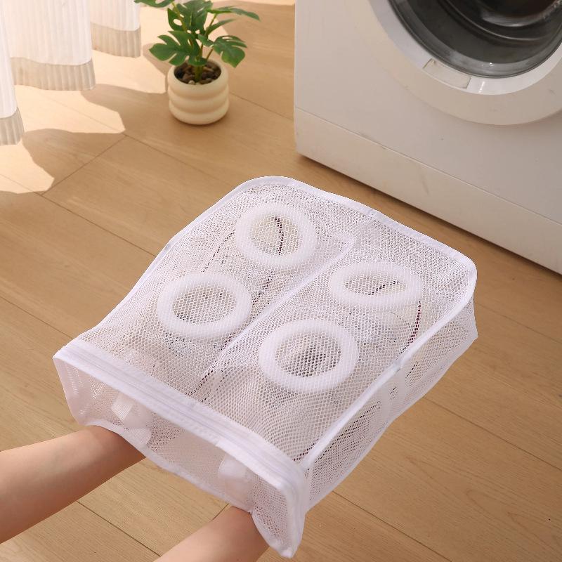 Durable Mesh Shoe and Bra Wash Bag - Machine Washable