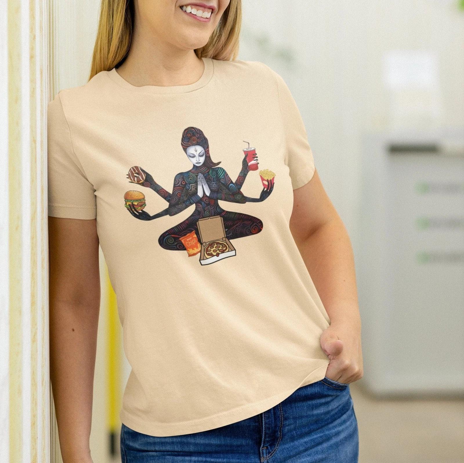 Junk Food Goddess Shirt, Fast Food Lover 4XL