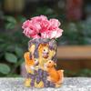 Resin Sculpture Flower Pot Ornament Bud Vase Decorative Animals Planters Plant Containers for Garden